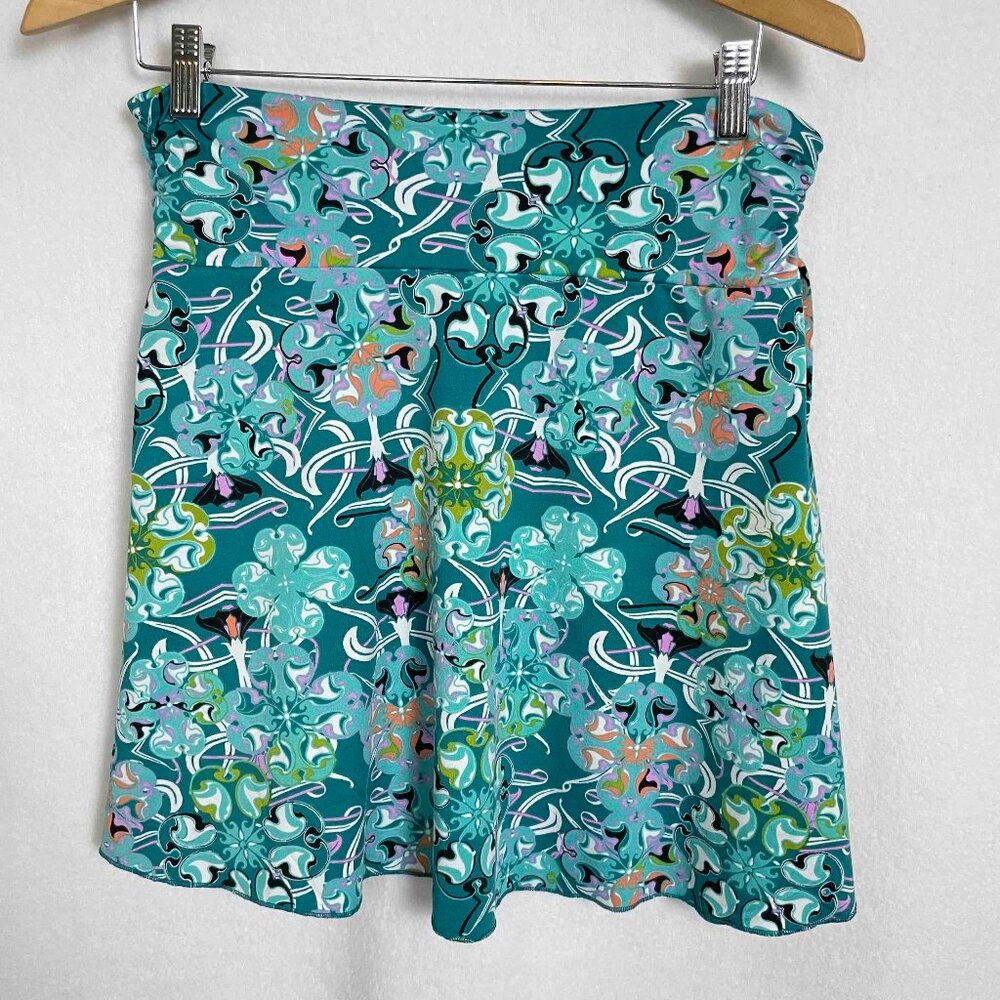 SOYBU Abstract Print Athleisure Skirt Womens Size M